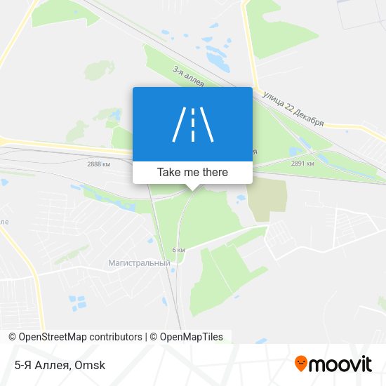 5-Я Аллея map