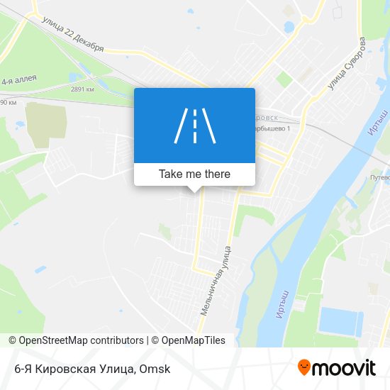 6-Я Кировская Улица map