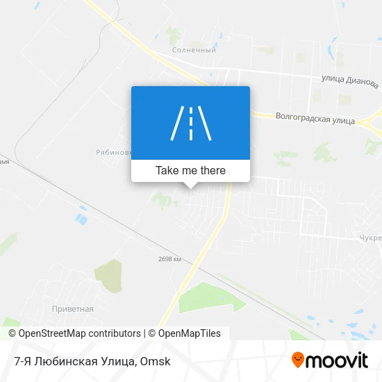 7-Я Любинская Улица map