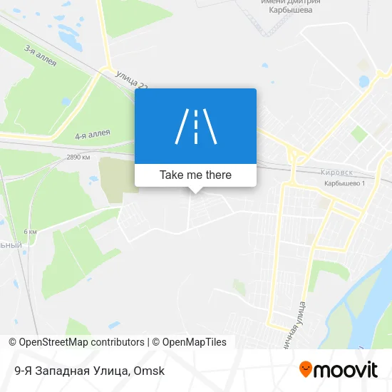 9-Я Западная Улица map