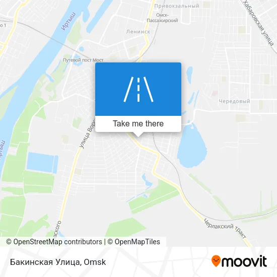 Бакинская Улица map