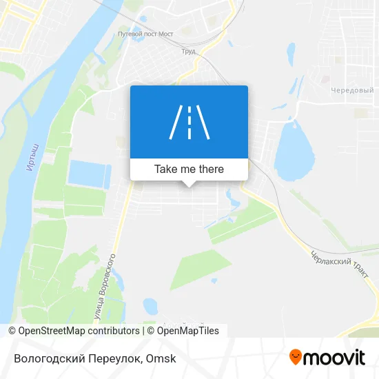 Вологодский Переулок map