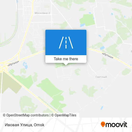 Ивовая Улица map