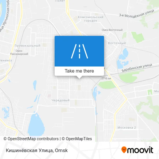 Кишинёвская Улица map