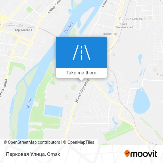 Парковая Улица map