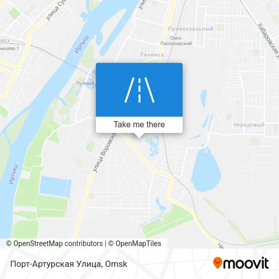 Порт-Артурская Улица map