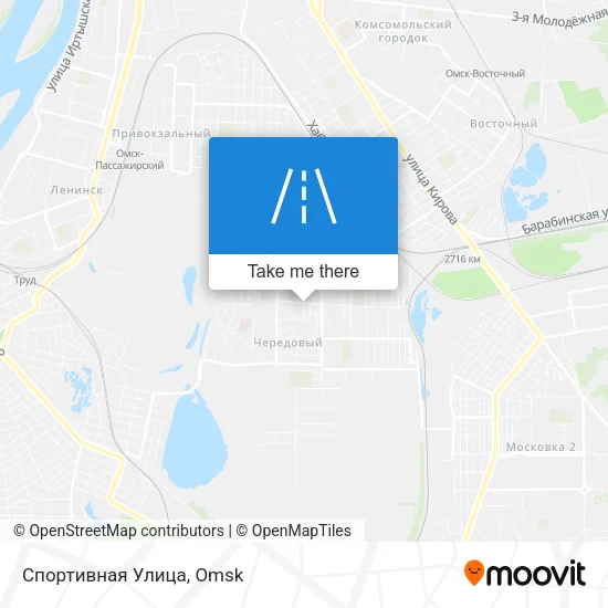 Спортивная Улица map