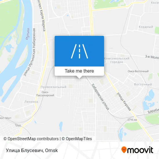 Улица Блусевич map