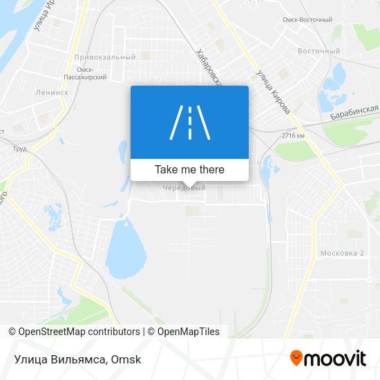 Улица Вильямса map