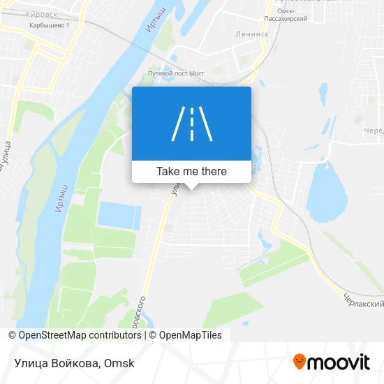 Улица Войкова map