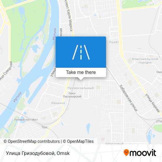 Улица Гризодубовой map