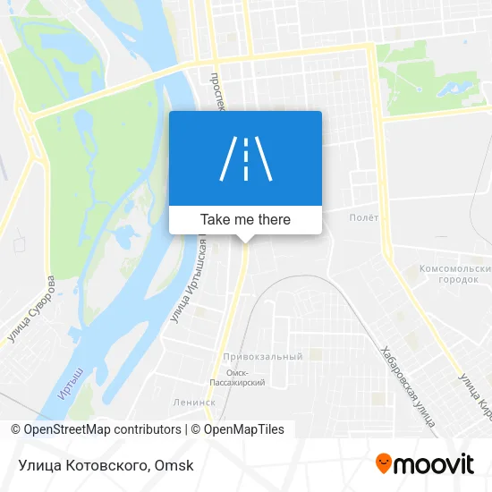 Улица Котовского map