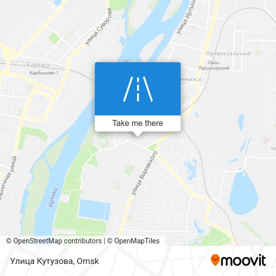 Улица Кутузова map