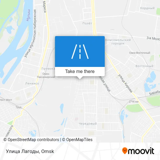 Улица Лагоды map