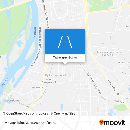 Улица Мануильского map