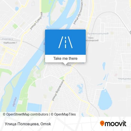 Улица Половцева map