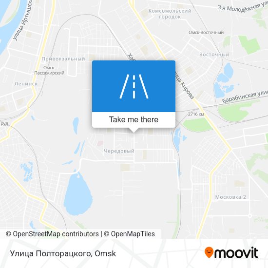 Улица Полторацкого map