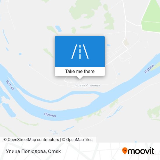 Улица Полюдова map