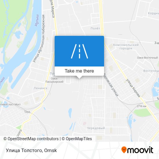 Улица Толстого map
