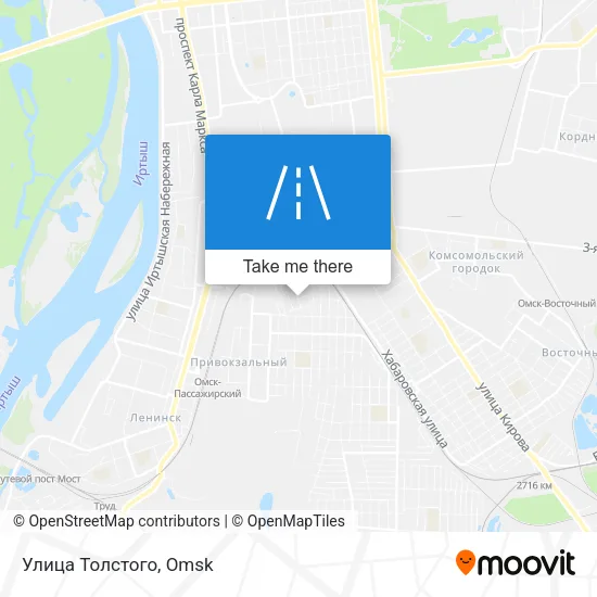 Улица Толстого map