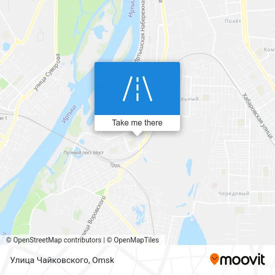 Улица Чайковского map