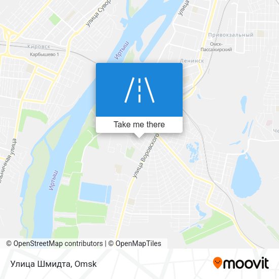 Улица Шмидта map