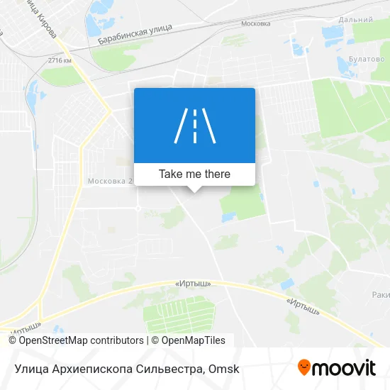 Улица Архиепископа Сильвестра map