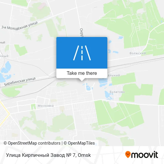 Улица Кирпичный Завод № 7 map
