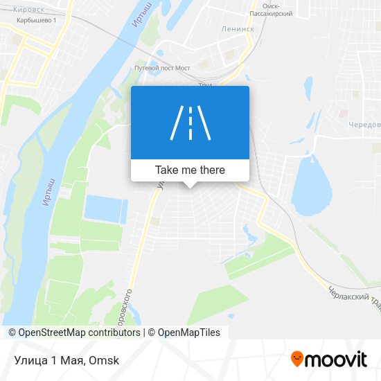 Улица 1 Мая map