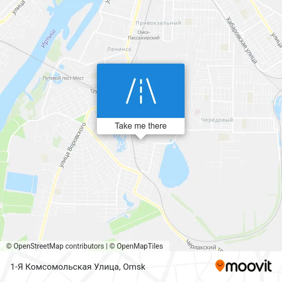 1-Я Комсомольская Улица map