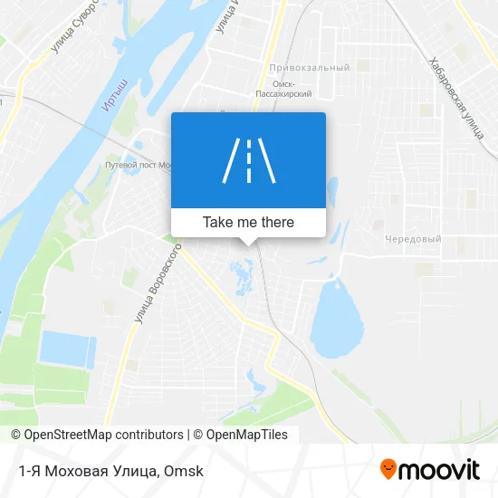 1-Я Моховая Улица map
