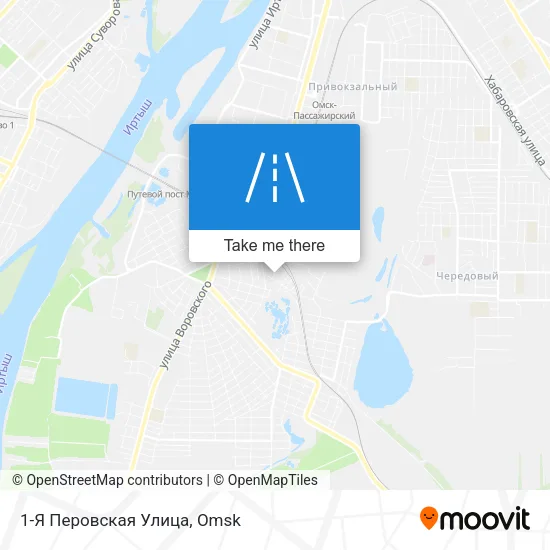 1-Я Перовская Улица map