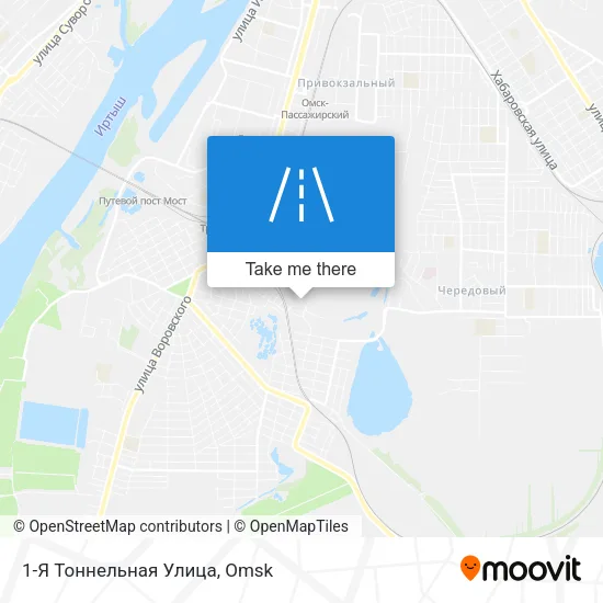 1-Я Тоннельная Улица map