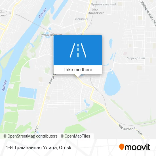 1-Я Трамвайная Улица map