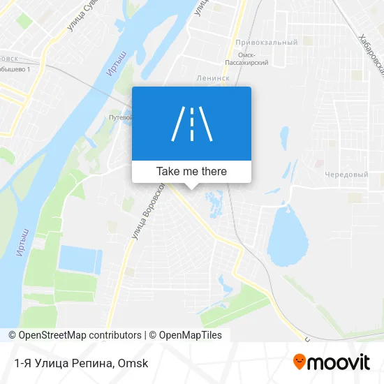 1-Я Улица Репина map