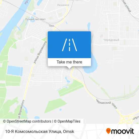 10-Я Комсомольская Улица map
