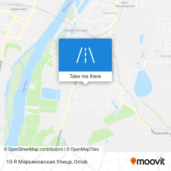 10-Я Марьяновская Улица map