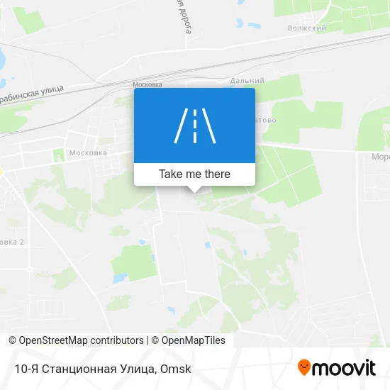 10-Я Станционная Улица map