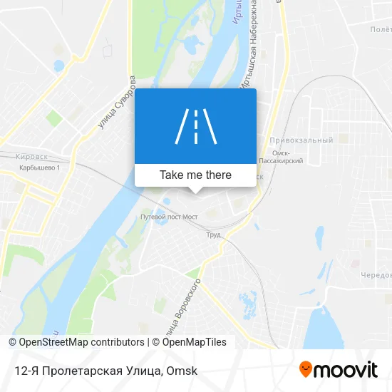 12-Я Пролетарская Улица map