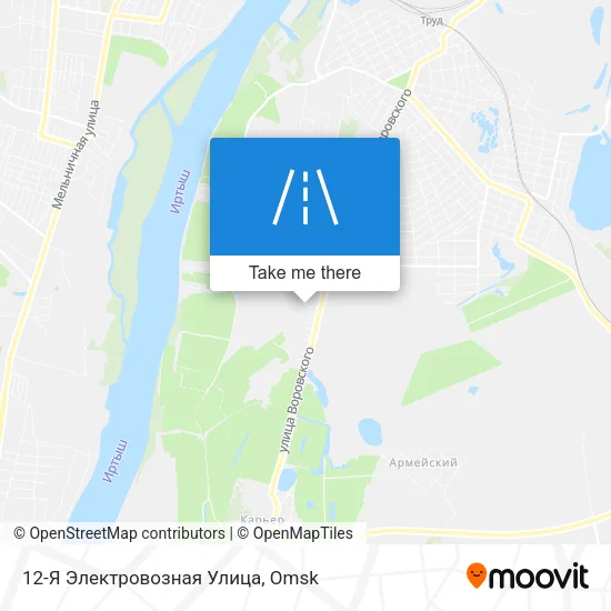 12-Я Электровозная Улица map