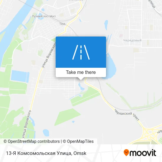 13-Я Комсомольская Улица map