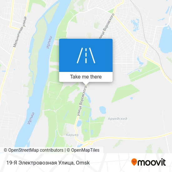 19-Я Электровозная Улица map