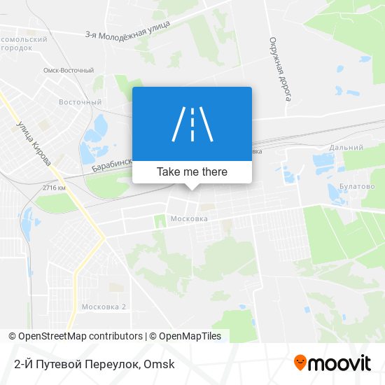 2-Й Путевой Переулок map
