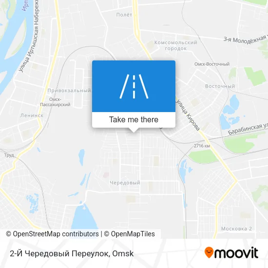2-Й Чередовый Переулок map