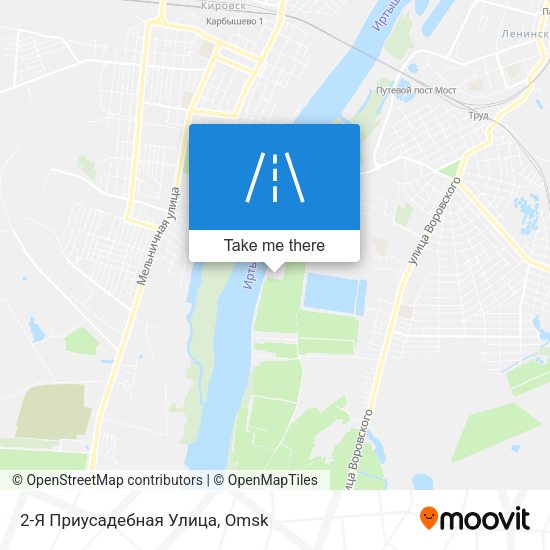 2-Я Приусадебная Улица map