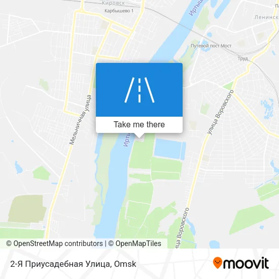 2-Я Приусадебная Улица map