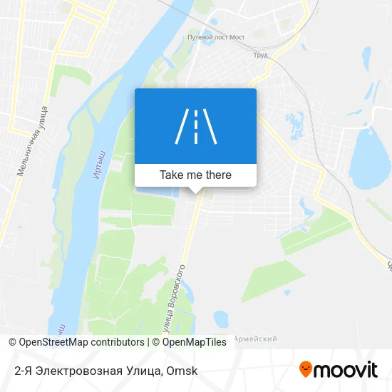 2-Я Электровозная Улица map