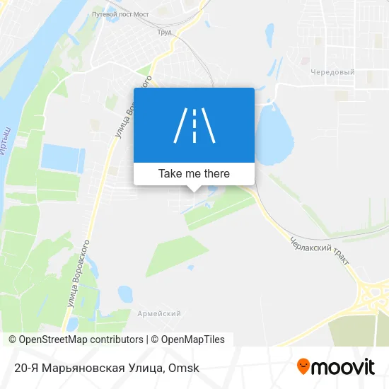 20-Я Марьяновская Улица map