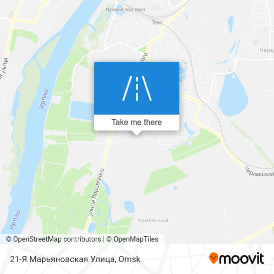21-Я Марьяновская Улица map