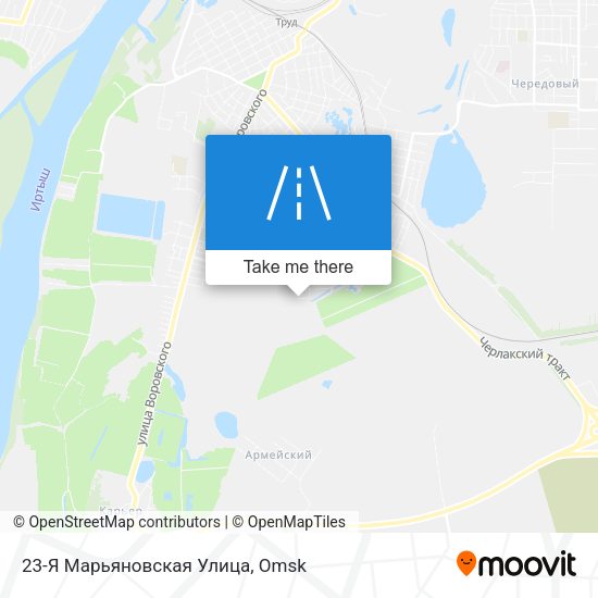 23-Я Марьяновская Улица map